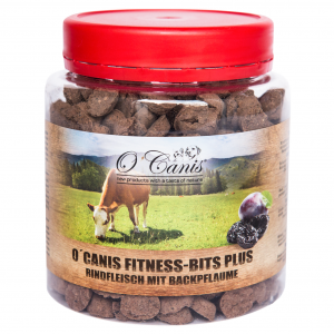 O´Canis Fitness-Bits PLUS Rind mit Pflaume 300g schonend gebacken