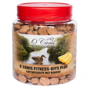 O´Canis Fitness-Bits PLUS     Ente mit Banane   300g